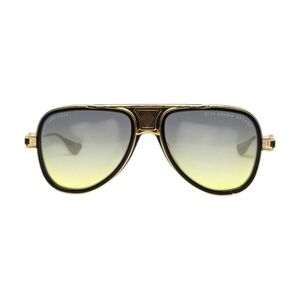 DITA Gradient Aviator Sunglasses in Black and Gold